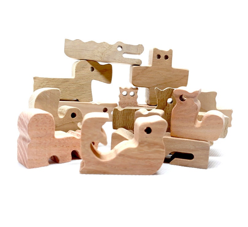 Wooden Puzzle, Wooden Zoo Puzzle, Animal puzzle, Zoo Puzzle, Wood Toy, Wooden Puzzle for kids, Montessori toy, Educational Toy, Woodland toy