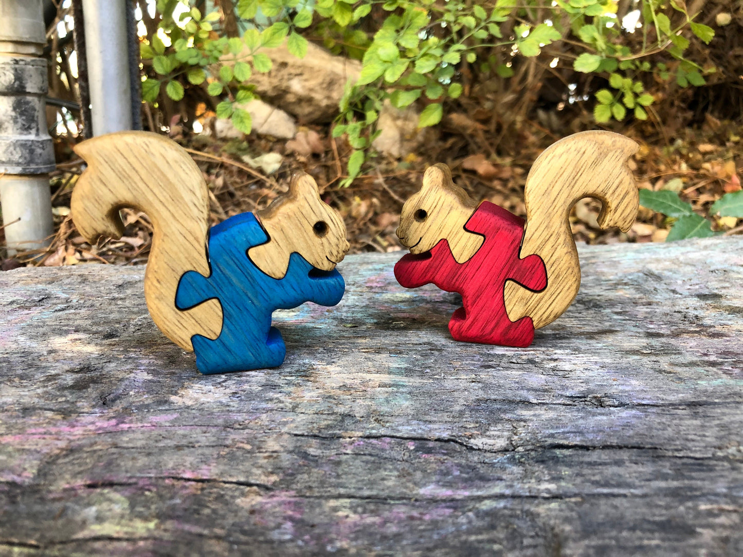 Wood Puzzle - Wooden Squirrel puzzle - Wooden toys - Quality wood puzzle - Gift for Kids- Wooden Toy - Handmade Puzzle - Jigsaw Puzzle