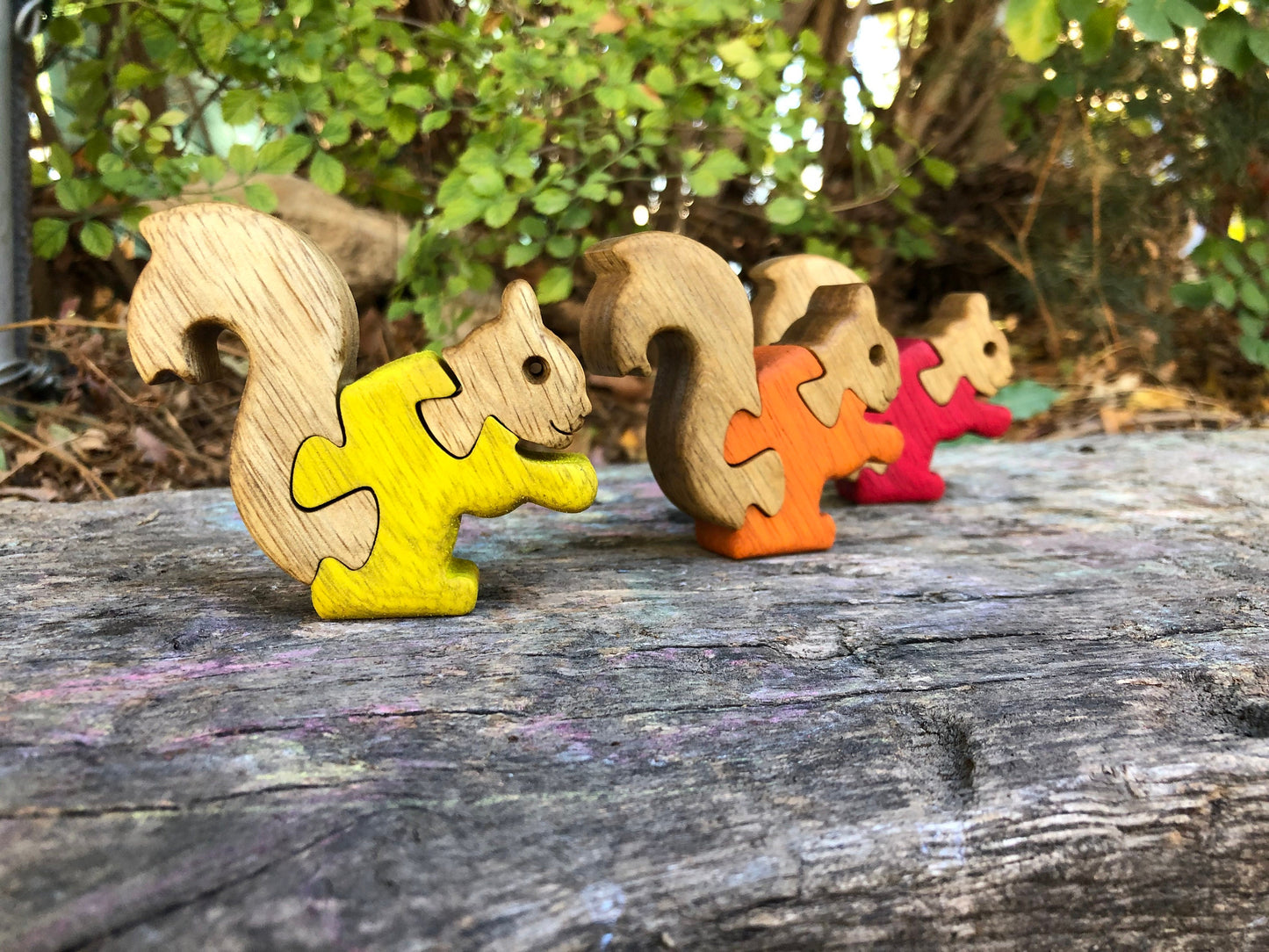 Wood Puzzle - Wooden Squirrel puzzle - Wooden toys - Quality wood puzzle - Gift for Kids- Wooden Toy - Handmade Puzzle - Jigsaw Puzzle