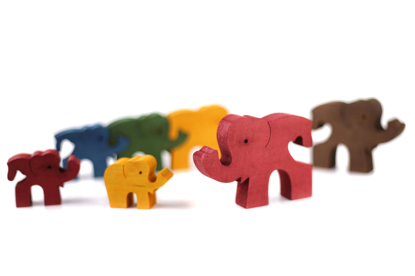 Wooden Elephant Puzzle for Kids, Toddler Puzzle, Animal Toy for Toddler, Wooden Toy for Child, Kids Gift, Wooden Animals