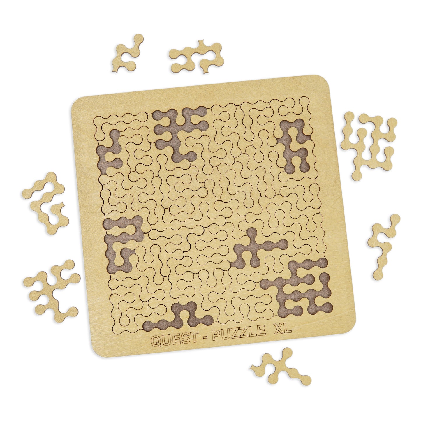 Wooden Jigsaw Puzzle Gift For Birthday Quest Puzzle For Kids and Adults Eco Friendly Laser Cut Puzzles Gift For Friends And Family