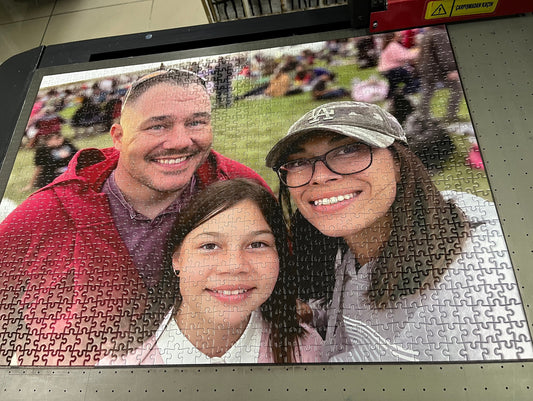 Personalized Photo Puzzle - Custom photo puzzle 1000 pieces - Custom Jigsaw Puzzle  from your own picture-  Gift for Mom