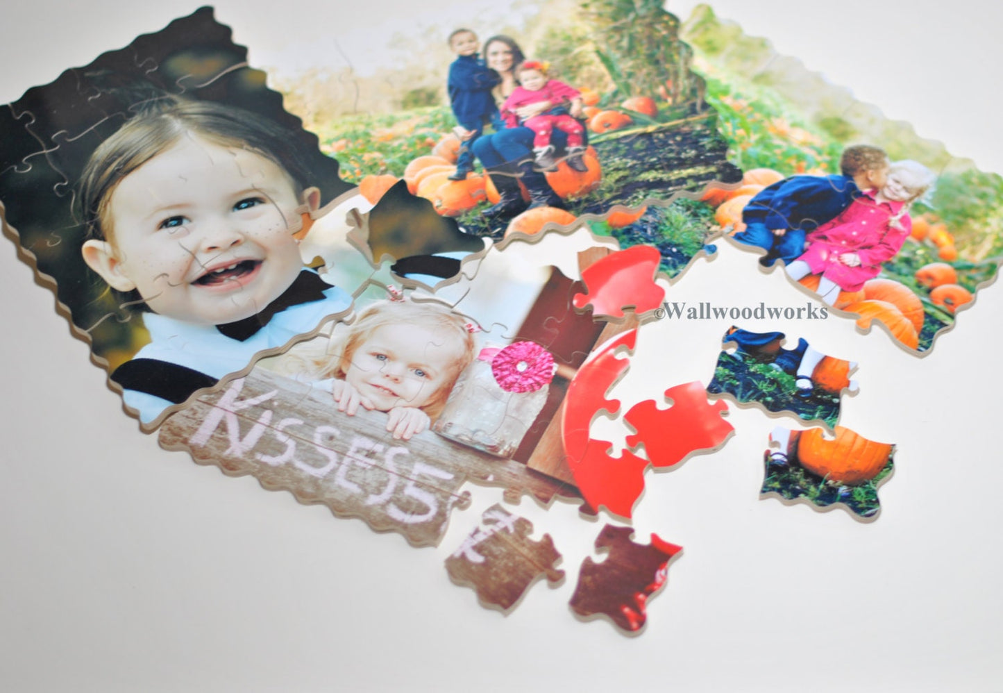 One Kids Wooden Jigsaw Puzzle - Use a photo puzzle to entertain your child and develop fine motor skills. Buy bundle 5 and receive 1 on us.