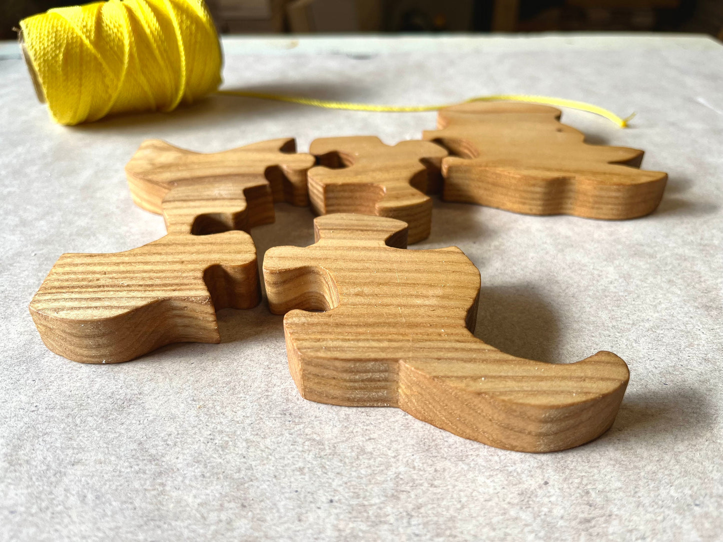 Jigsaw wooden animal puzzle, Doggy shape puzzle for kids, Montessori toy, Baby first puzzle, Wood puppy, Gift for toddler, 1st Birthday gift