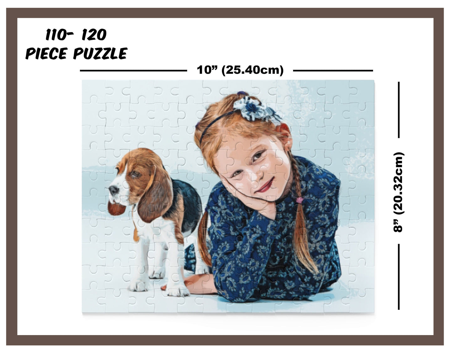 Personalized 30-120-252-500-1000 Piece Puzzle, Custom Photo Puzzle with Box, Custom Christmas Gifts, Custom Birthday Gift For Him/ Her