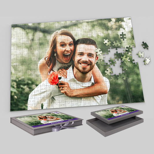 Personalised Jigsaw Puzzle 300 Piece A3 Father's Day Gift Adult Jigsaw 40x30cm Custom Puzzle Photo Puzzle Present Idea For Him Her