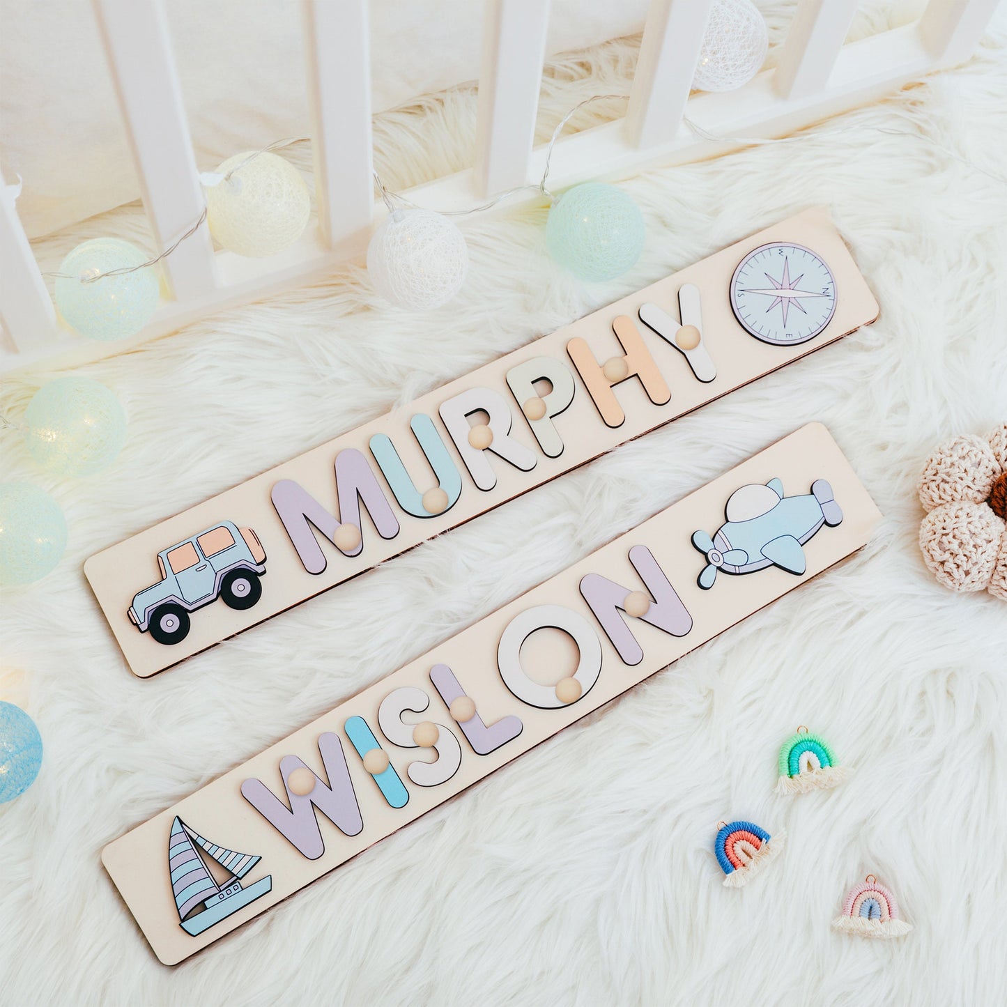 Personalized name puzzle for kids, baby name puzzle, Easter Gifts,birthday gifts for boys and girls, educational baby montessori toy gifts