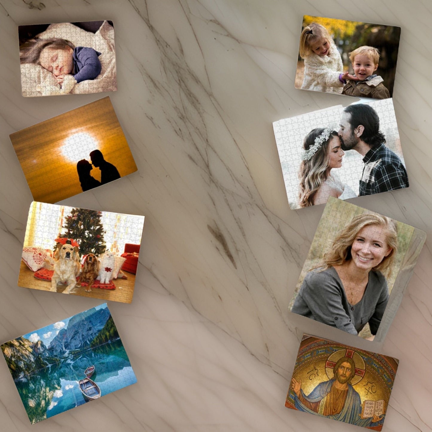 Custom Photo Jigsaw Puzzle Personalized Picture DIY for Kids Unique Gift