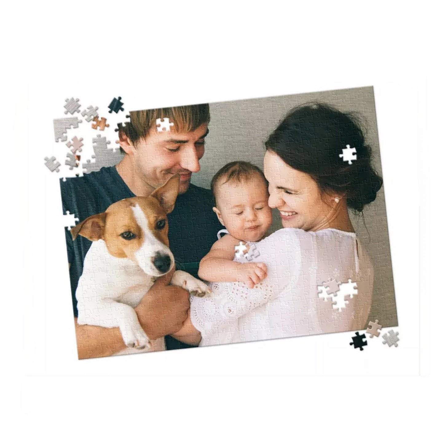 Custom Photo Jigsaw Puzzle Personalized Picture DIY for Kids Unique Gift