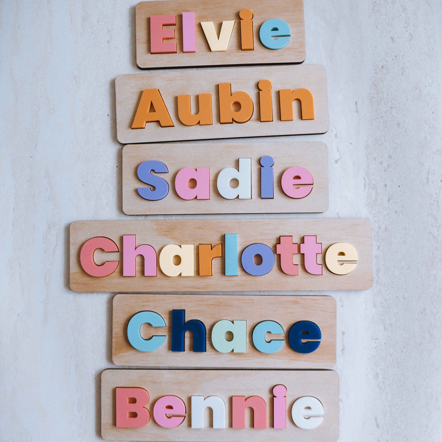 Personalised Wooden Name Puzzle