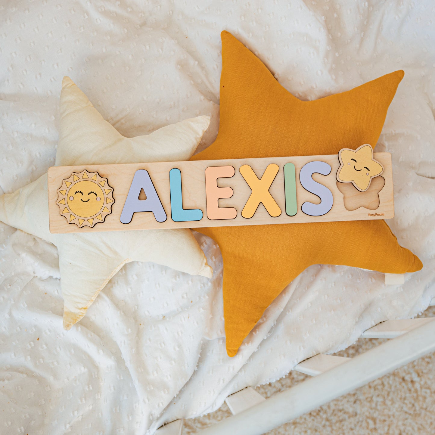 Personalized Baby Gifts, Custom Name Puzzle, Toddlers Montessori Toys, Kids Gifts, Baby Shower, First Easter, Gifts For Him, Busy Puzzle