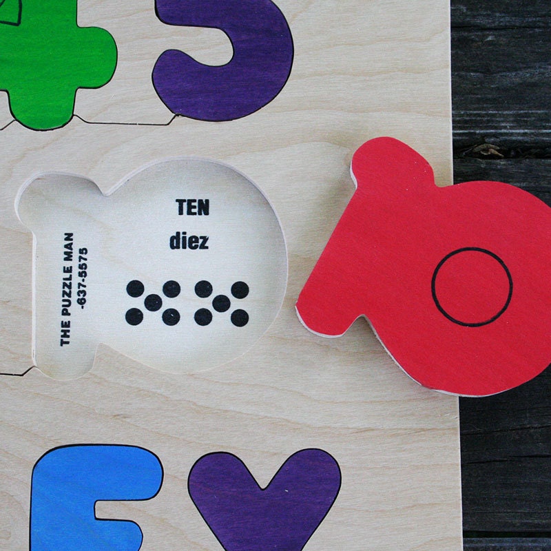 Name and Number Puzzles, Handmade, Wooden Name Jigsaw Puzzles